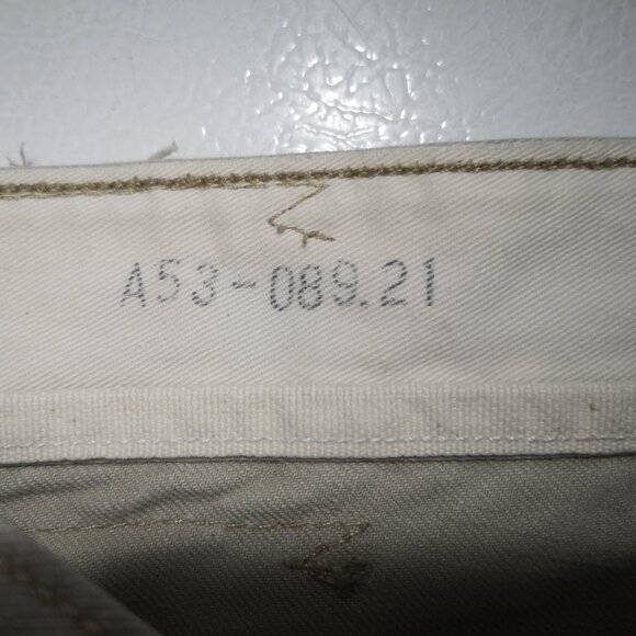 Vintage Levi's Tab Twills Slim Straight Men's Size 36/32 Tan Lot# 331-6059 Jeans - Picture 5 of 16